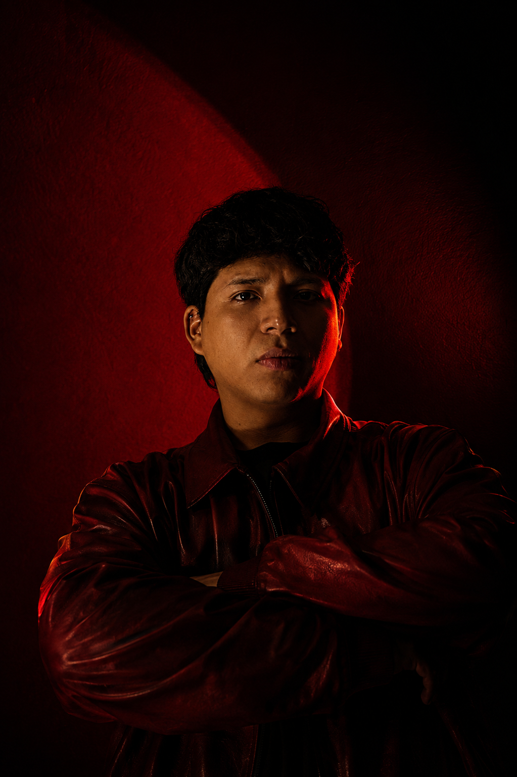 Yampeer Chaqueta Roja Portrait